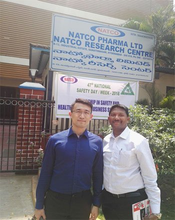 Customer visit: NATCO PHARMA, India
