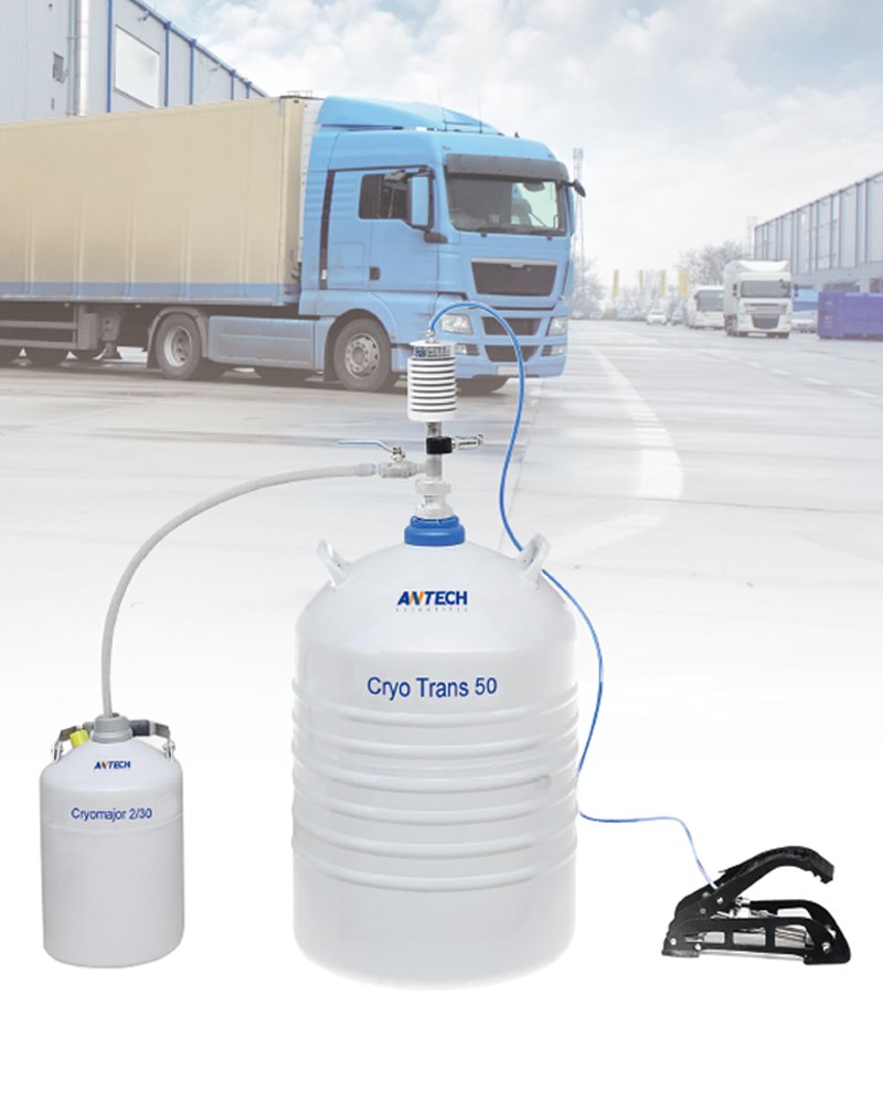 CryoTrans Series, LN2 storage Container
