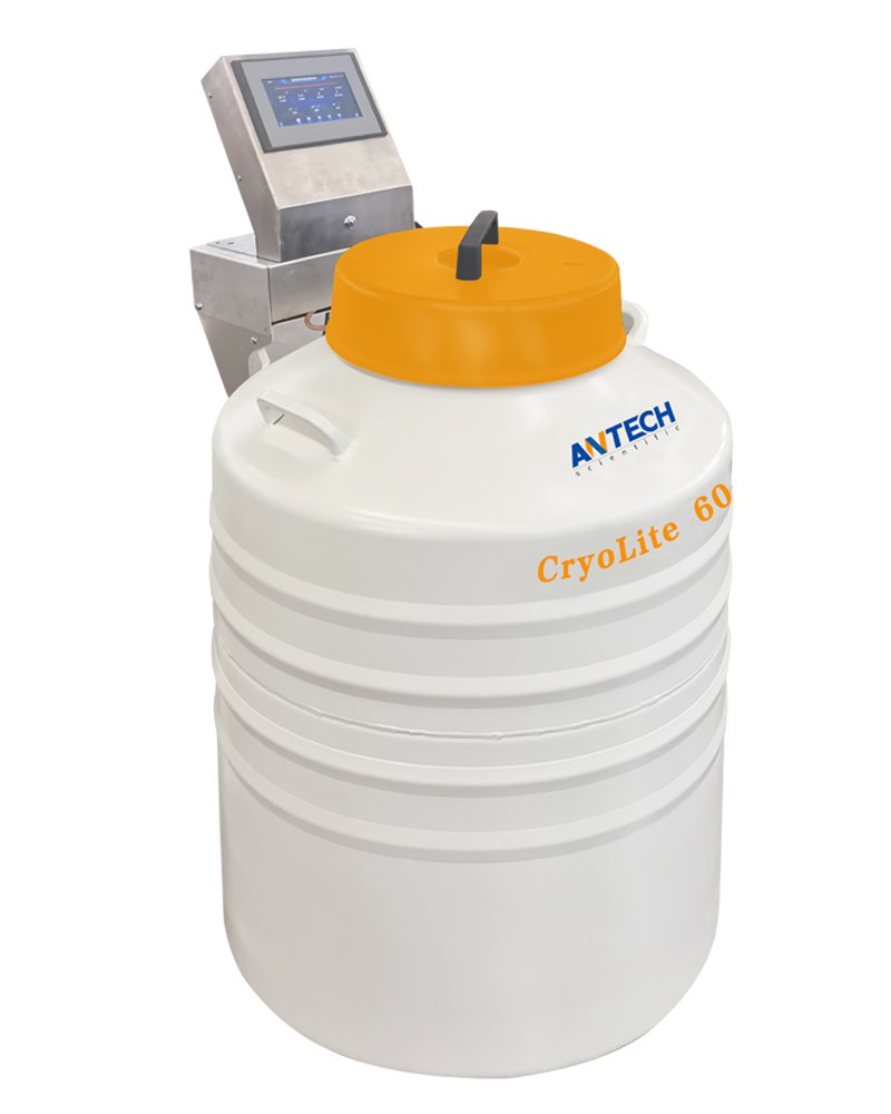 Cryogenic Freezer, LN2 Auto Fill, Aluminum