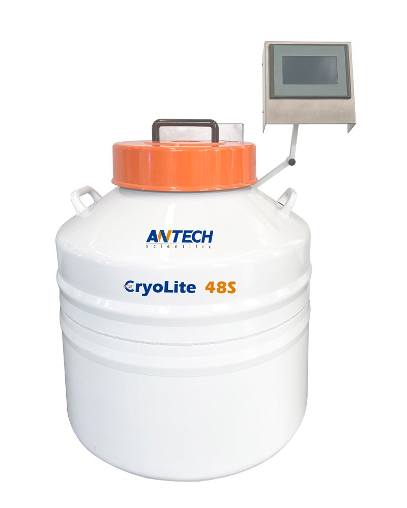 Cryogenic Freezer, LN2 Auto Fill, Aluminum - Antech Group Inc